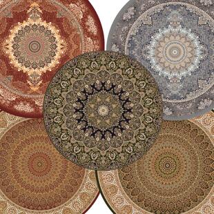 Round Persian style波斯欧式 圆形地毯垫转椅客厅卧室茶几 carpet