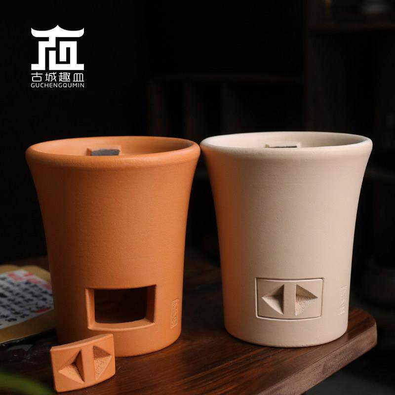 潮州红泥白泥手工炭炉小火泥陶炉工夫茶烧水煮茶炉耐用省炭室内外