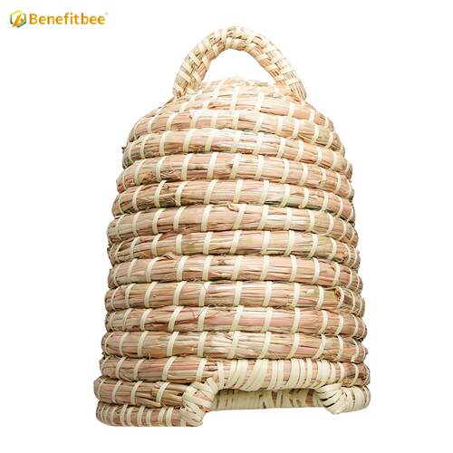 益蜂养蜂工具草编收蜂笼户外草编抓野蜂群专业笼蜜蜂养殖工具