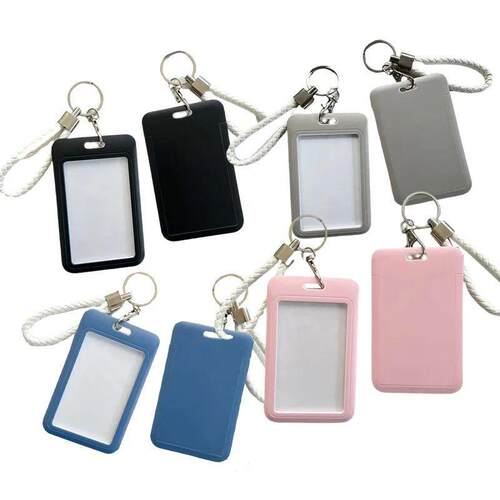 Plastic Simple ID Business Card Holder Bags Credit Bank ID H