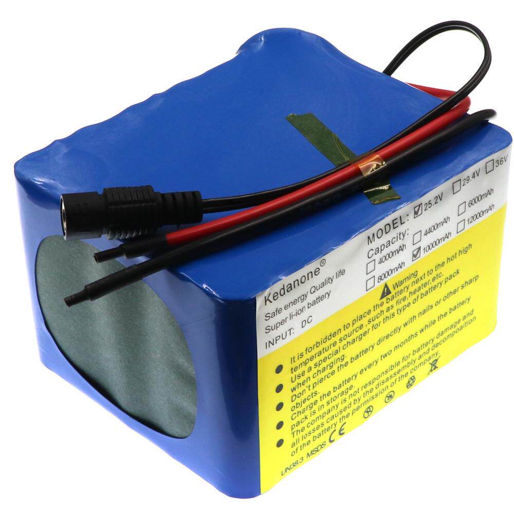 6串5并 24V 25.2V 10A 毫安时 机器人电池电动轮椅电池