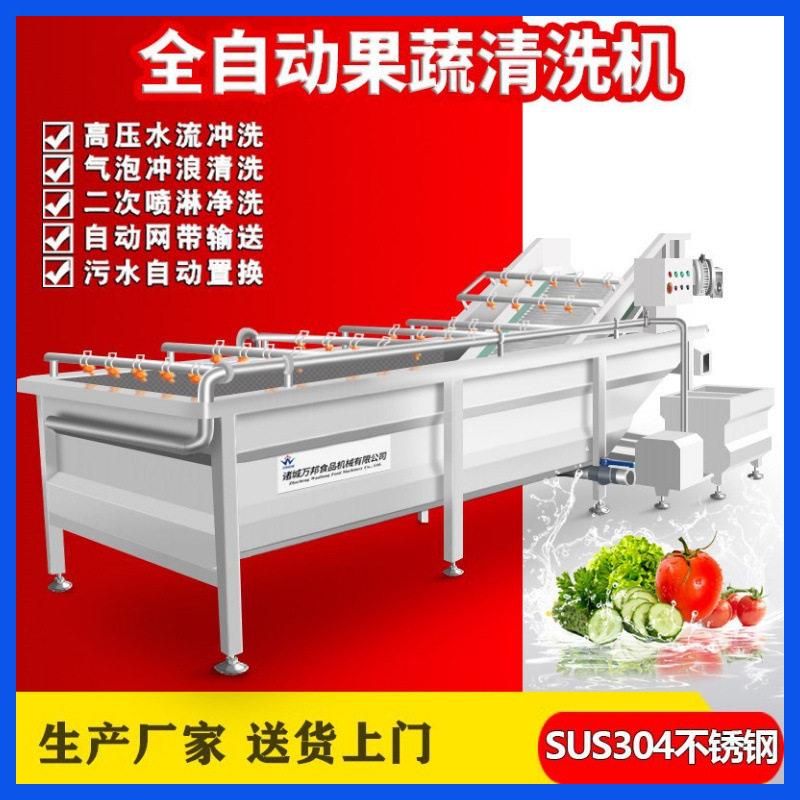 厂家生产食品厂鲜胡椒清洗机鲜八角清洗机气泡喷淋清洗流水线
