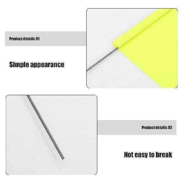 50 Pcs Flags Plant Dog Training Marking Pvc Garden