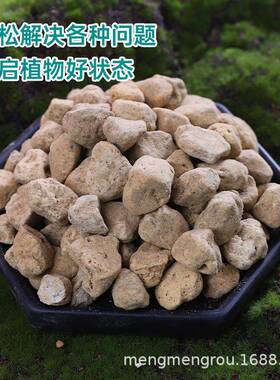 日向石轻石颗粒多肉拌土铺面垫底浮石鱼缸造景水族滤材专用营养土