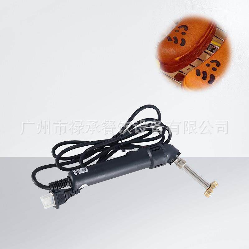 抖音款商用香蕉烧笑脸烙印器爆浆香蕉微笑印章商用摆摊小吃华夫饼