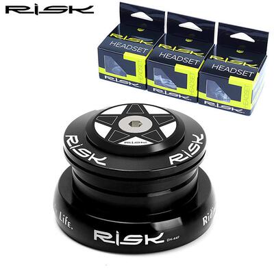 RISK44直管椎管碗组培林轴承1.5椎管前叉底档转换座压入车头碗组