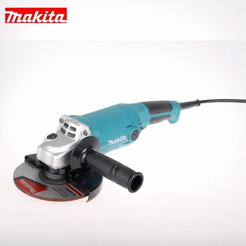 makita牧田角磨机GA6010角向磨光机GA6020钢材金属切割150mm