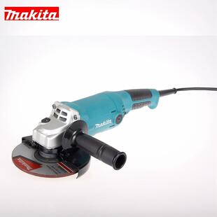 makita牧田角磨机GA6010角向磨光机GA6020钢材金属切割150mm