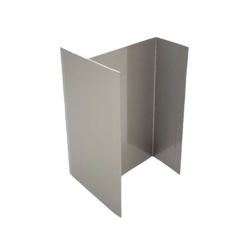 净化铝型材 现货批发磨砂4字铝无尘车间彩钢板隔墙门窗料净化铝材