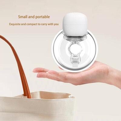 穿戴式电动吸奶器Wearable breast pump免手扶一体式吸乳器私模
