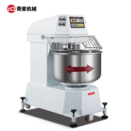 75公斤不绣钢双速双动和面机商业用全自动100L大型商用和面机