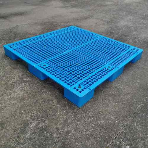 胶卡板.51*1.51515米塑料托盘温州丽塑货物栈板 网水格大九脚托盘