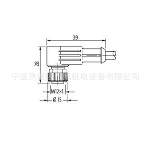 Murr/穆尔7000-12381-0130500/线缆/M12螺钉接线圆形连接器 现货