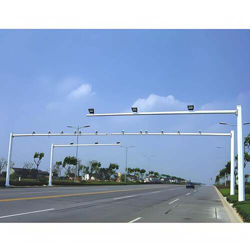 厂家供应道路交通监控立杆园林景区柱装监控器电子摄像头监控杆