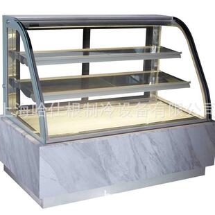 弧形后开门蛋糕柜风冷冷藏面包甜品保鲜柜糕点寿司柜