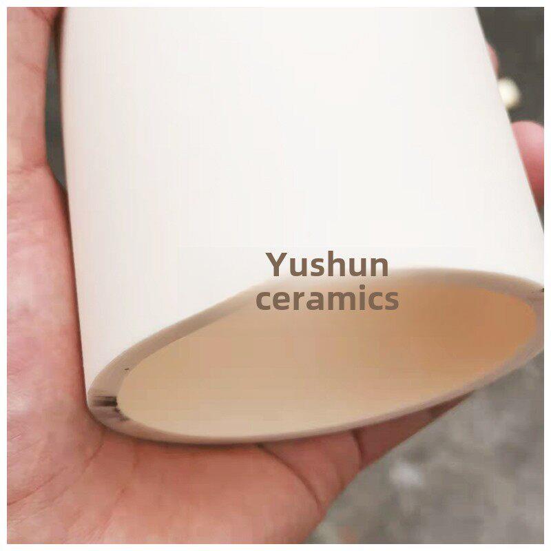 氧化铝耐磨耐高温空心陶瓷管9599刚玉管绝缘热电偶保护管炉壳