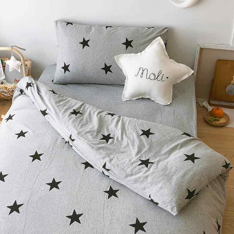 正品亲肤全棉天棉四套裸睡纯棉件针织竺床上用品幼儿园被套床三单,床上用品,床品套件/四件套/多件套,淘宝优惠券,粉丝福利购,淘宝优惠卷