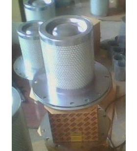 国产螺杆式空压机内置油分三滤油气分离器过滤器YFJ6849