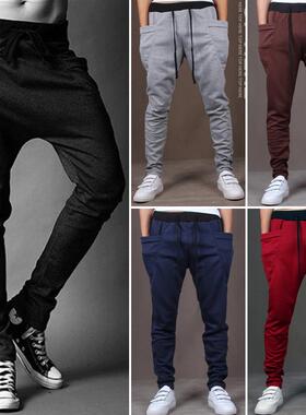 Men's sports pants, men's harem pants, men's pants to