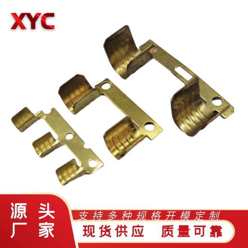 635接线端子铜扣U型接线扣端子631压线头端子线耳铜卡扣电线夹扣