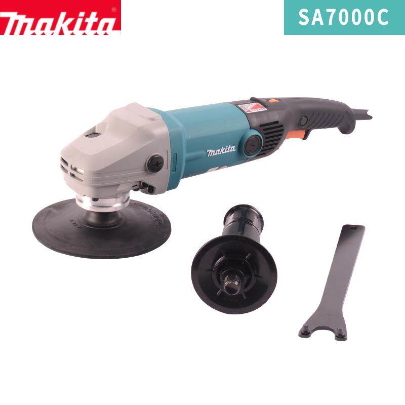 Makita牧田SA7000C抛光砂光机可调速金属打磨机角向砂纸磨光机