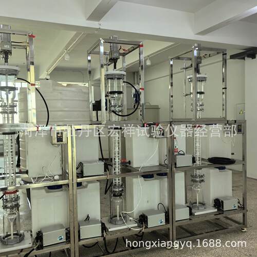 实验用转盘萃取塔逆流萃取塔脉冲萃取塔震动萃取塔液液萃取设备