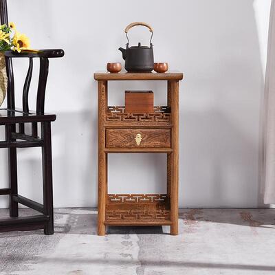 小茶几简鸡翅木边几约迷你台中式实木台床头方桌沙发角jcm3262茶L