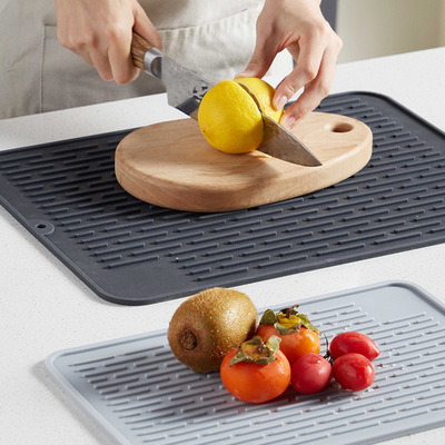 logo亚马逊热销厨房加厚硅胶餐垫