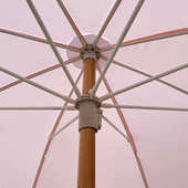 2022新款 流苏遮阳伞海边太阳伞户外实木广告沙滩伞遮阳伞