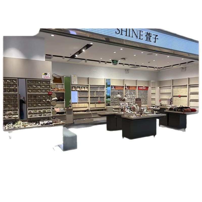 中岛展示台饰品中岛柜流水台女装店首饰鞋服装店展示柜珠宝产品柜