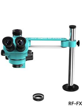 RF4显微镜三目7-50倍高清目镜RF-FX23A自由摆动固定支架维修主板