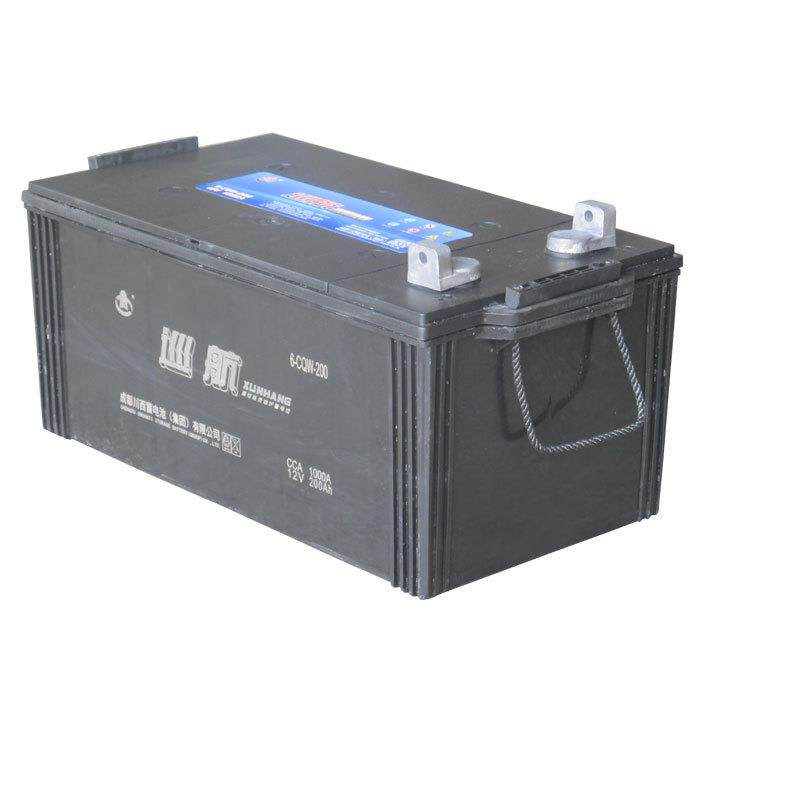 川西蓄电池12V200Ah 6-QW-200免维护电瓶厂价 船级社CCS认证