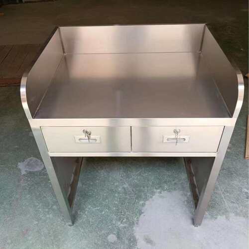 304不锈钢工作台不锈钢柜台小型前台