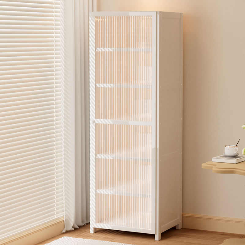 书柜带门简易儿童书架落地置物架家用防尘储物柜展示柜客厅收纳柜