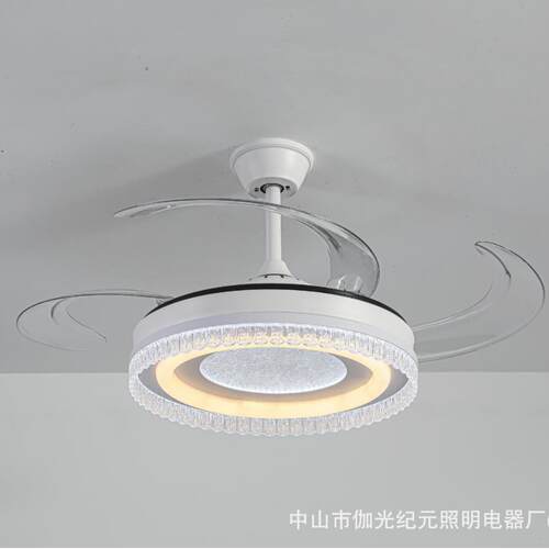 智能2025新款风扇灯吸顶吊扇灯隐形风扇灯客厅卧室静音电扇吊灯
