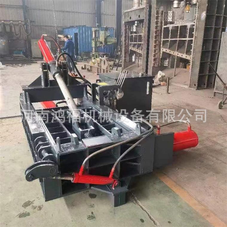 小型油漆罐金属桶易拉罐压块机塑钢打包机用于金属冶炼铸造行业
