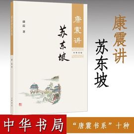 康震讲苏东坡 康震 古典文学理论 文学评论 中华书局 苏东坡传 康震评说苏东坡 康震品读古诗词 康震讲书系 康震的书 历史名人传记