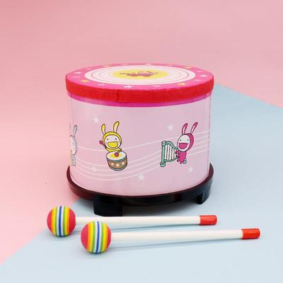 正品儿童敲打鼓演幼儿园音乐教具表鼓玩具儿宝宝击手拍鼓婴军鼓打