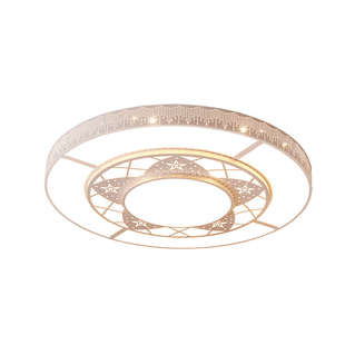 客厅灯轻奢大圆灯简约现代大厅主灯网红特大吸顶灯中山家装灯饰