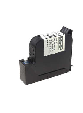 308S 309快干墨盒 溶剂型黑色喷码墨水盒 25.4mm一寸快干墨盒通用