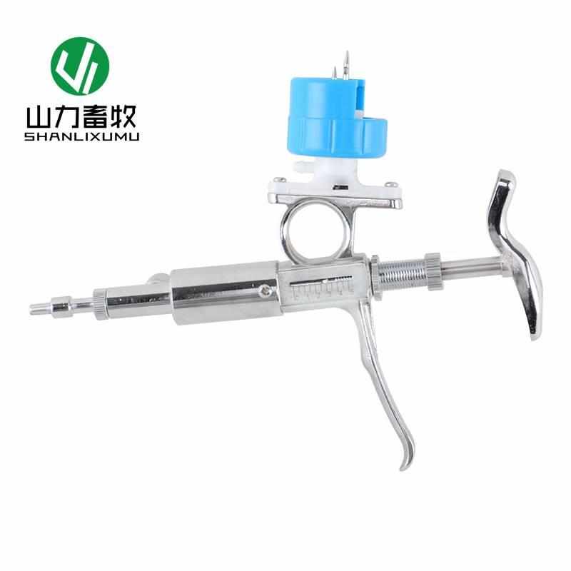 。2/5ML牧乐H型双用卡瓶带瓶可调连续注射器 母猪疫苗针筒