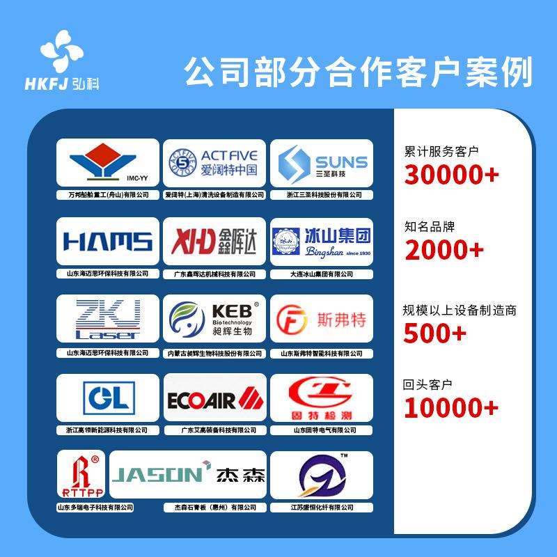 弘科方形壁式YWF系列带百叶外转子轴流风机高速低噪音工业排风扇