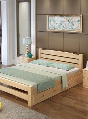 床单人床木双人.床31783实木床简易床木床1.5米床头12米床木板.8