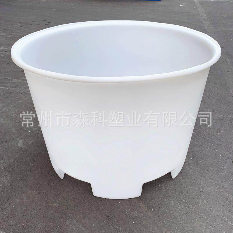 1500L叉车圆桶1.5立方牛筋桶底部带叉孔塑料桶pe大口径1500l叉车