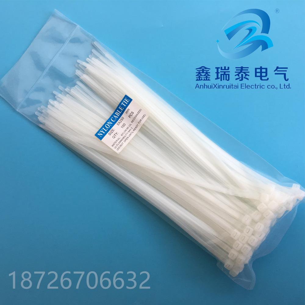 塑扎料扎带自锁式尼龙带12*900尼龙自扎XRT-900带白色黑色锁式扎