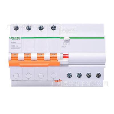漏电保护断路器EA9RN4C3230CA,4P,C32A/30mA