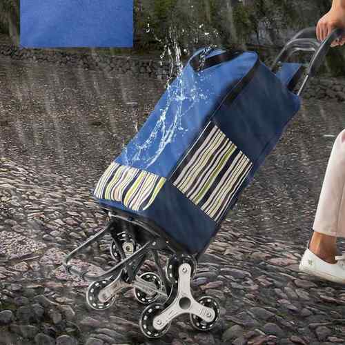 爬楼购物车买菜车小拉车折叠拉杆车小推车老人手拉便携家用画文伍