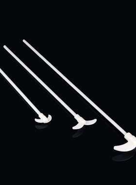 聚四氟搅拌桨25/30/35/40/50/60cm 搅拌棒 带叶片搅拌桨 F4