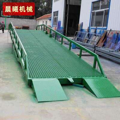 厂家直供液压式登车桥移动运行平稳可登车桥集装箱装卸货物登车桥