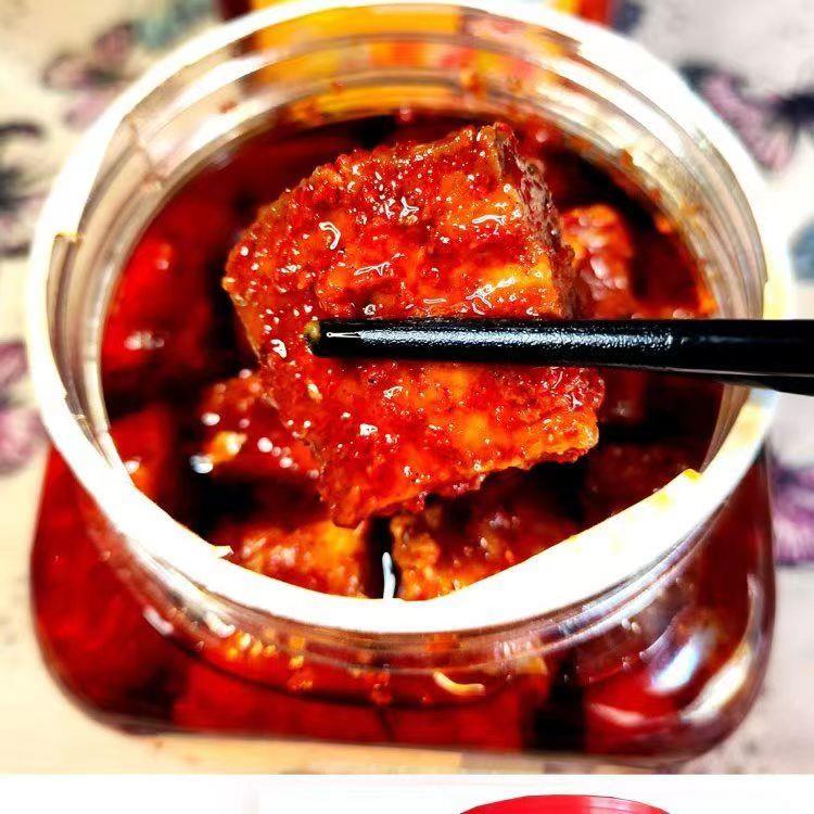 牟定腐乳喜鹊窝油腐乳1200g/瓶豆腐乳卤腐火锅蘸水天台腐乳大瓶装